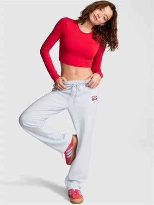 Ivy Düz Paça Polar Eşofman Altı