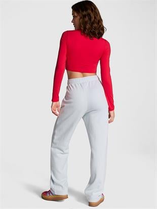 Ivy Düz Paça Polar Eşofman Altı