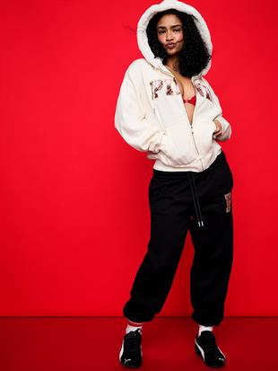 Ivy Fermuarlı Kapüşonlu Sweatshirt