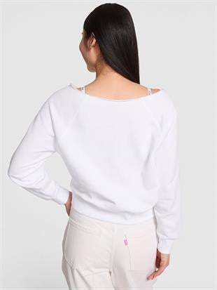Ivy Omzu Açık Sweatshirt