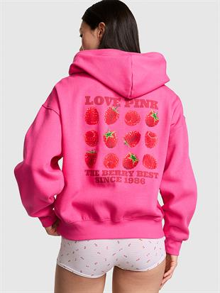 Ivy Kampüs Fermuarlı Kapüşonlu Üst