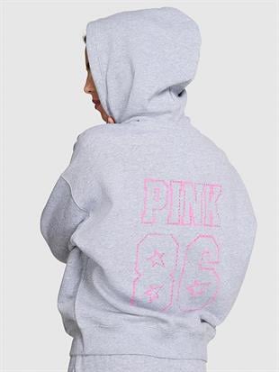 Ivy Kampüs Fermuarlı Kapüşonlu Üst