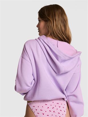 Ivy Kampüs Fermuarlı Kapüşonlu Üst