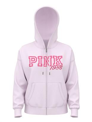 Ivy Kampüs Fermuarlı Kapüşonlu Üst