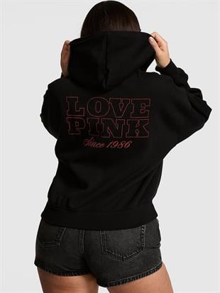 Ivy Kampüs Fermuarlı Kapüşonlu Üst