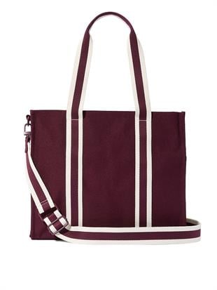 Ivy Klasik Kanvas Tote Çanta