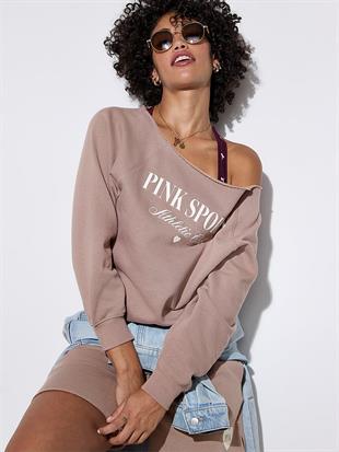 Ivy Omzu Açık Sweatshirt