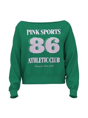 Ivy Omzu Açık Sweatshirt