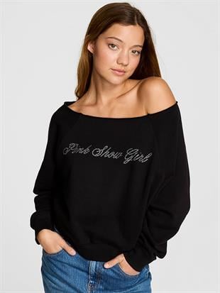 Ivy Omzu Açık Sweatshirt