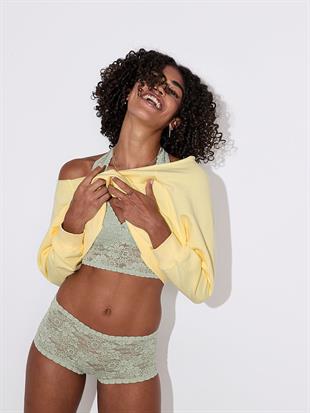 Ivy Omzu Açık Sweatshirt