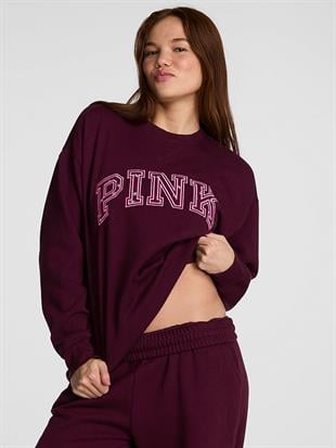 Ivy Oversize Bisiklet Yaka Sweatshirt