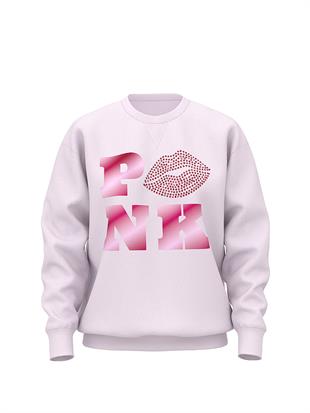 Ivy Oversize Bisiklet Yaka Sweatshirt