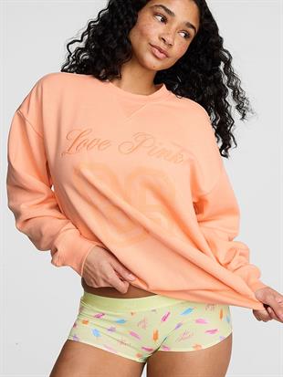 Ivy Oversize Bisiklet Yaka Sweatshirt