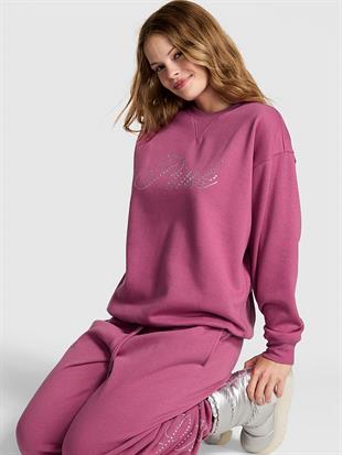 Ivy Oversize Bisiklet Yaka Sweatshirt