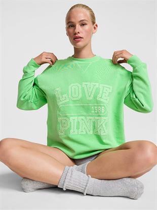 Ivy Oversize Bisiklet Yaka Sweatshirt