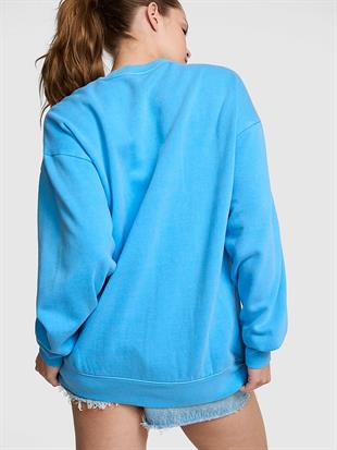 Ivy Oversize Bisiklet Yaka Sweatshirt