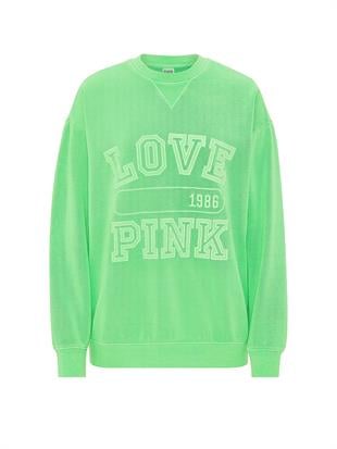 Ivy Oversize Bisiklet Yaka Sweatshirt