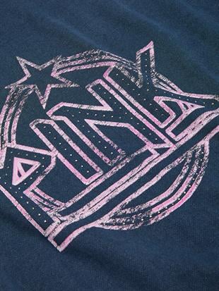 Ivy Oversize Bisiklet Yaka Sweatshirt