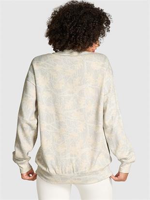 Ivy Oversize Bisiklet Yaka Sweatshirt