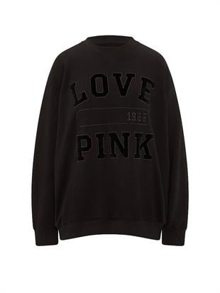 Ivy Oversize Bisiklet Yaka Sweatshirt