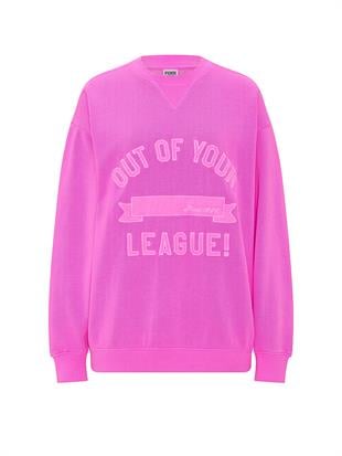 Ivy Oversize Bisiklet Yaka Sweatshirt