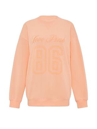 Ivy Oversize Bisiklet Yaka Sweatshirt