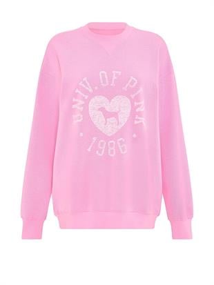 Ivy Oversize Bisiklet Yaka Sweatshirt