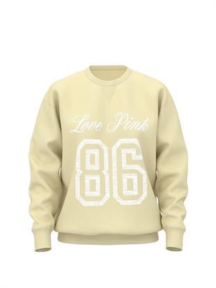Ivy Oversize Bisiklet Yaka Sweatshirt