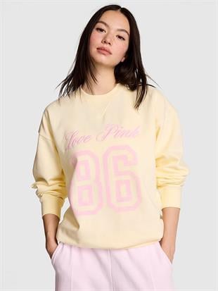 Ivy Oversize Bisiklet Yaka Sweatshirt