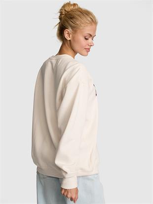 Ivy Oversize Bisiklet Yaka Sweatshirt