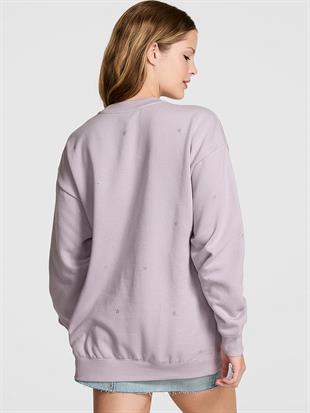 Ivy Oversize Bisiklet Yaka Sweatshirt