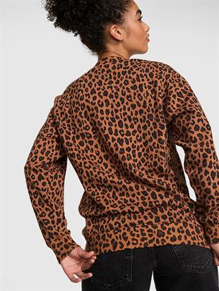 Ivy Oversize Bisiklet Yaka Sweatshirt