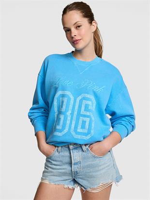 Ivy Oversize Bisiklet Yaka Sweatshirt