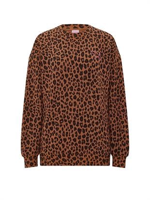 Ivy Oversize Bisiklet Yaka Sweatshirt