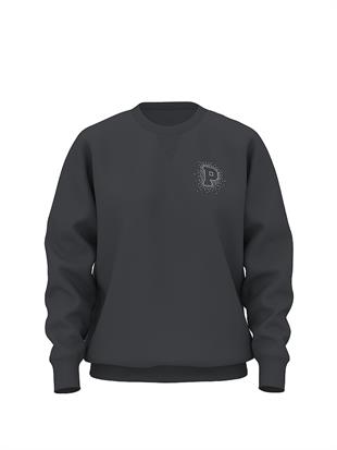 Ivy Oversize Bisiklet Yaka Sweatshirt