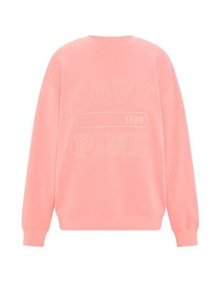 Ivy Oversize Bisiklet Yaka Sweatshirt
