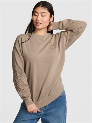 Ivy Oversize Bisiklet Yaka Sweatshirt