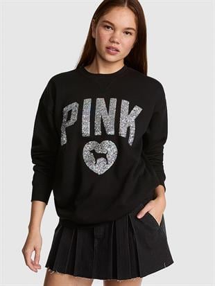 Ivy Oversize Bisiklet Yaka Sweatshirt