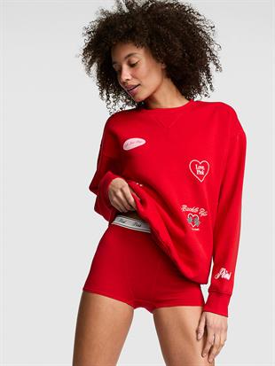 Ivy Oversize Bisiklet Yaka Sweatshirt