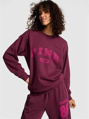 Ivy Oversize Bisiklet Yaka Sweatshirt