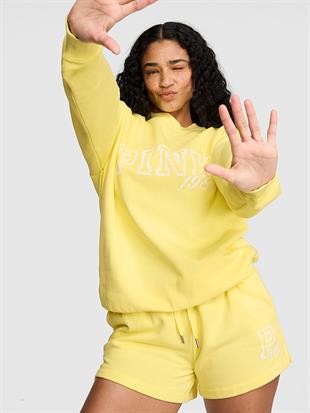Ivy Oversize Bisiklet Yaka Sweatshirt