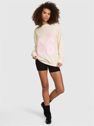Ivy Oversize Bisiklet Yaka Sweatshirt