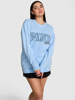 Ivy Oversize Bisiklet Yaka Sweatshirt