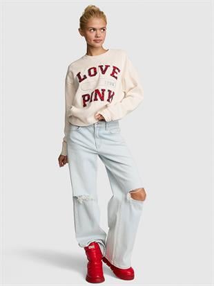 Ivy Oversize Bisiklet Yaka Sweatshirt