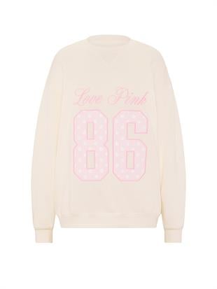 Ivy Oversize Bisiklet Yaka Sweatshirt