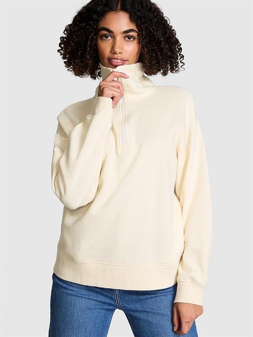 Ivy Polar Yarım Fermuarlı Sweatshirt