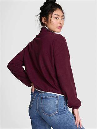 Ivy Polar Yarım Fermuarlı Sweatshirt