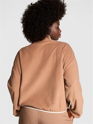 Ivy Polar Yarım Fermuarlı Sweatshirt