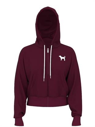 Ivy Terry Dar Kesim Fermuarlı Sweatshirt