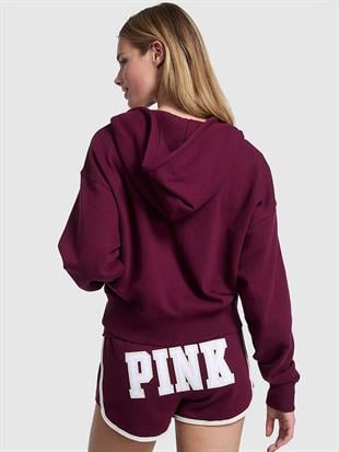 Ivy Terry Dar Kesim Fermuarlı Sweatshirt